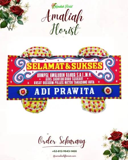Papan Bunga Ucapan Selamat Bajingjowo